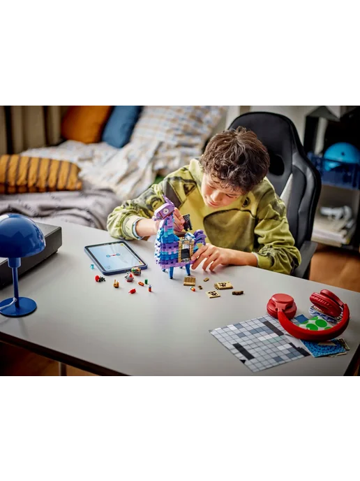LEGO Конструктор Fortnite 77071 Лама, фиолетовый, фото 7